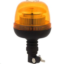 Girofar de avertizare LED 24W 12-24V galben montaj pe stâlp flexibil diametru 128x215mm Kramp