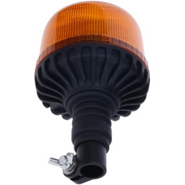 Girofar LED, 20W, 12-24V, chihlimbar, montare pe stâlp flexibil, Ø 126mm x201mm