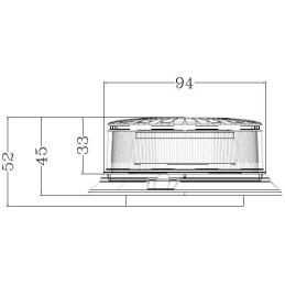 Girofar LED magnetic LP