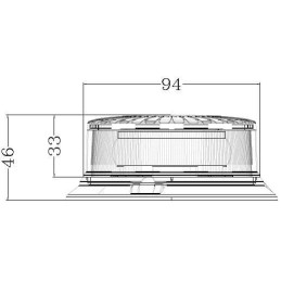 Girofar LED montare LP Fix