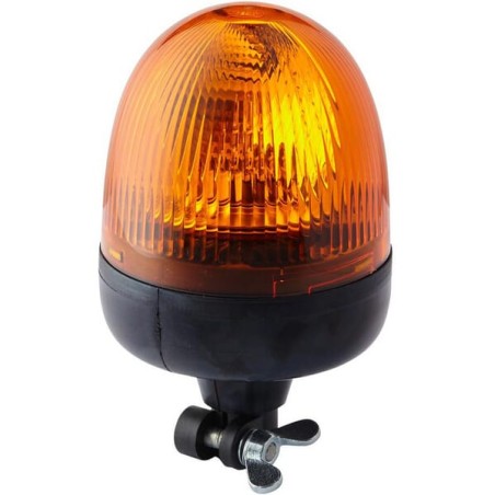 Girofar rotativ halogen rotund 12V galben montare pe stâlp diametru 135mm x217mm Rota Compact Hella