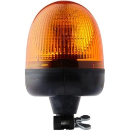 Girofar rotativ halogen rotund 12V galben montare pe stâlp diametru 135mm x217mm Rota Compact Hella