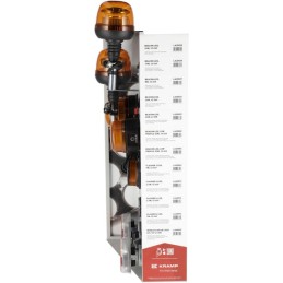 Stand prezentare LED pentru girofar universal 