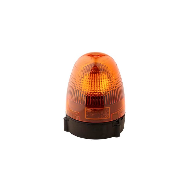 Girofar rotativ halogen rotund 24V galben montare cu șurub diametru 130mm x174mm Hella