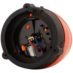 Girofar rotativ halogen rotund 24V galben montare cu șurub diametru 130mm x174mm Hella