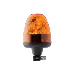 Girofar rotativ halogen rotund 12V galben montare pe stâlp diametru 135mm x222mm Rotaflex Hella