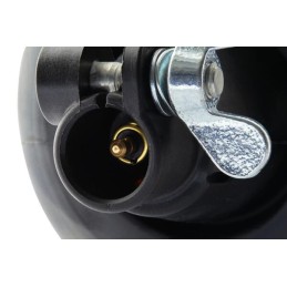 Girofar rotativ halogen rotund 12V galben montare pe stâlp diametru 135mm x222mm Rotaflex Hella