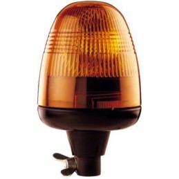 Girofar rotativ halogen rotund 12V galben montare pe stâlp diametru 135mm x222mm Rotaflex Hella