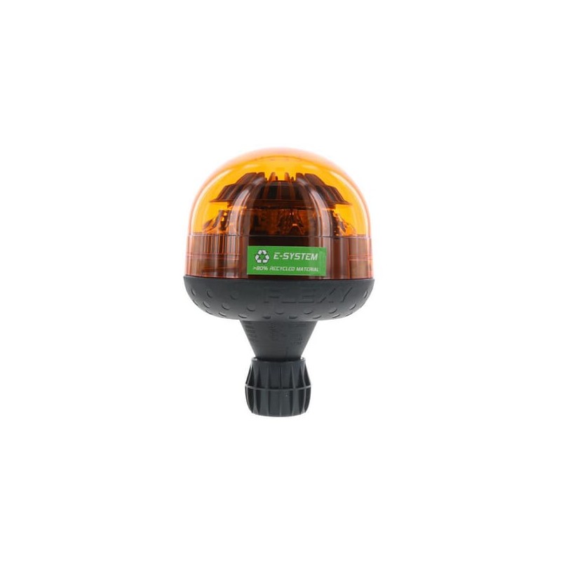 Girofar LED, 17W, 12-24V, chihlimbar, montare pe stâlp flexibil, Ø 146x128mm, E-VENUS Sacex