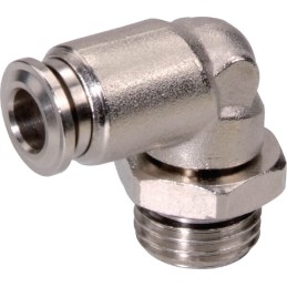 Racord cotit cu mufă 6x1/4"