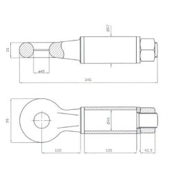 Ochet remorcare rotativ 7t
