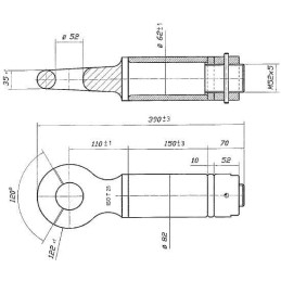 Ochet remorcare rotativ 25t