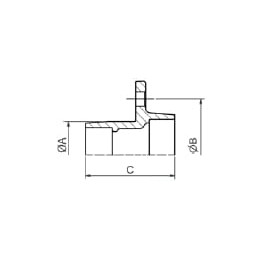 Butuc 10xM22x1.5