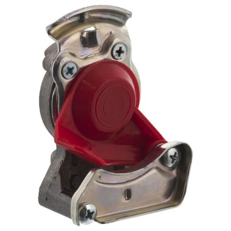 Cap cuplaj deschis M22x1,5 roșu
