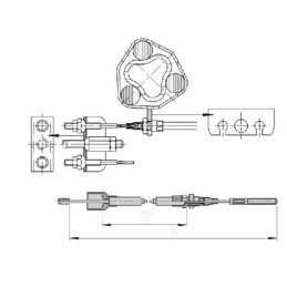Cablu Bowden 1009/1265