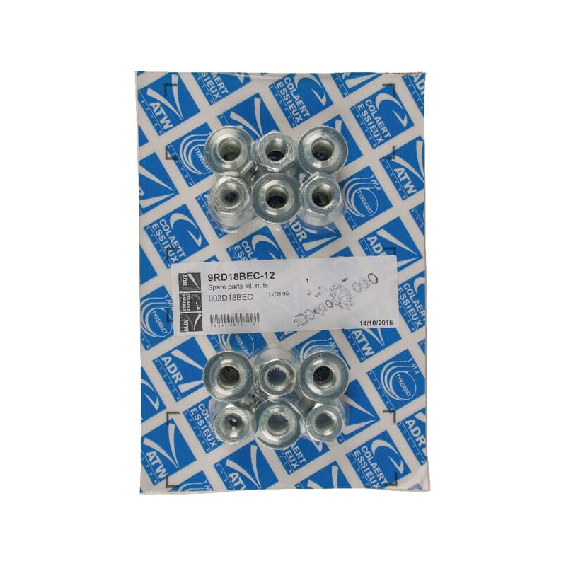 Set piulițe roată M18x1,50, oțel
