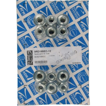 Set piulițe roată M18x1,50, oțel