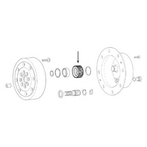 Pinion satelit fata Case IH, Fendt 81325C1, 5234724 , 83946053,  F380303020660