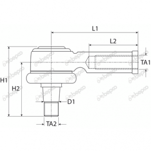 Cap bara 48109417 Case IH,  Massey Ferguson