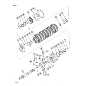 Inel transmisie Case IH 93138C1