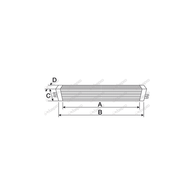 Radiator aer conditionat John Deere AL119566