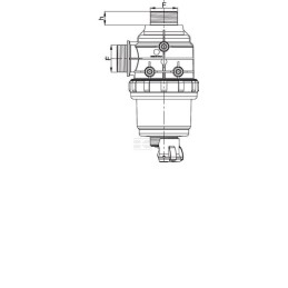 Filtru de absorbție 2" 200-260l/min 3172473 ARAG