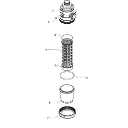 Filtru de absorbție 2" 200-260 l/min 3172173 ARAG