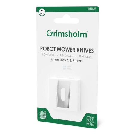 Set lame robot de tuns iarba Stihl iMOW & iMow EVO disc-cut, 9 bucati