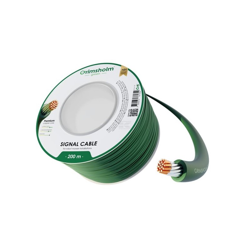 Cablu semnal perimetral robot tuns iarba Premium miez cupru (2,45mm) 500m Cablu semnal perimetral robot tuns iarba Premium miez cupru (2,45mm) 500m