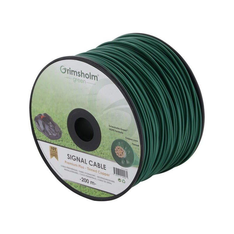 Cablu semnal perimetral robot tuns iarba Premium Plus miez cupru (3,45mm) 200m Cablu semnal perimetral robot tuns iarba Premium Plus miez cupru (3,45mm) 200m
