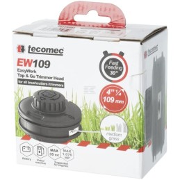 Cap motocoasa Tecomec "EASY Work" 4 1/4" MD M8x1.25 LH M/M10x1.25 LH F, EW109