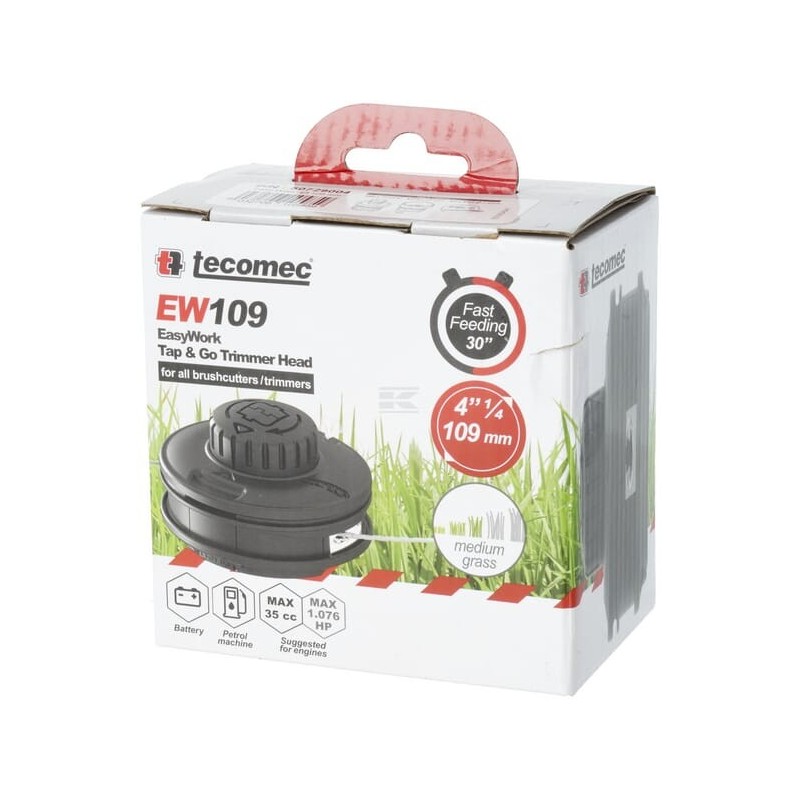 Cap motocoasa Tecomec "EASY Work" 4 1/4" MD M8x1.25 LH M/M10x1.25 LH F, EW109 Cap motocoasa Tecomec "EASY Work" 4 1/4" MD M8x1.25 LH M/M10x1.25 LH F, EW109