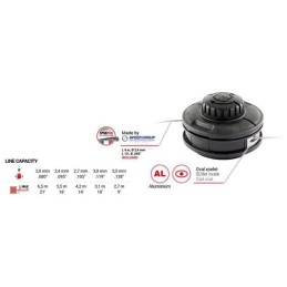 Cap motocoasa "EASY Work" 4 1/4" MD M10x1 LH F/M12x1.50 LH F, EW109