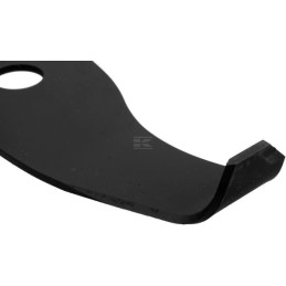 Lamă pentru mulci motocositoare, 2 dinți, lungime 320, diametru 25.4, 4