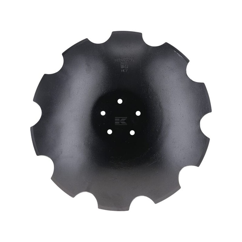 Taler disc crestat 560 mm 5 orificii Taler disc crestat 560 mm 5 orificii