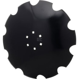 Taler disc crestat 610mm, 6 orificii