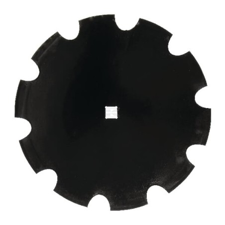 Taler disc crestat 660x8mm, patrat 40mm